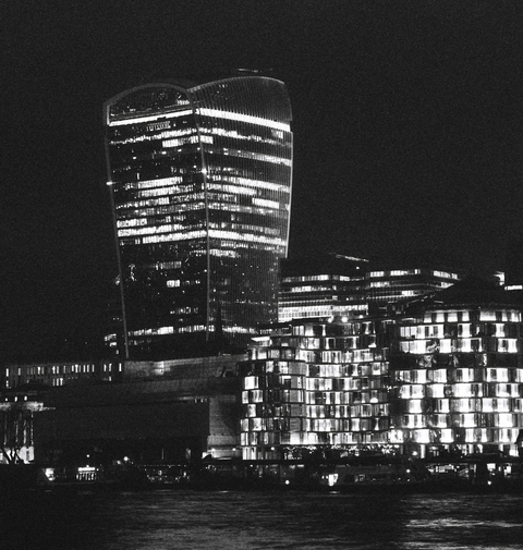 20 Fenchurch Street 'Walkie Talkie' tower in London's financial district