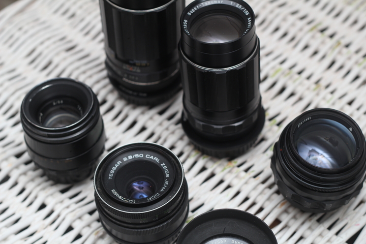 Standard M42 Lenses from Helios, Zeiss, Asahi Takumar and Jupiter