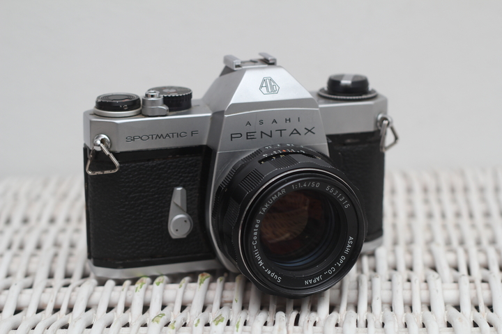 Asahi Pentax Spotmatic F Film Camera front view