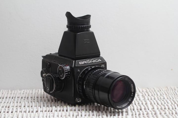 Zenza Bronica EC-TL medium format film camera front view